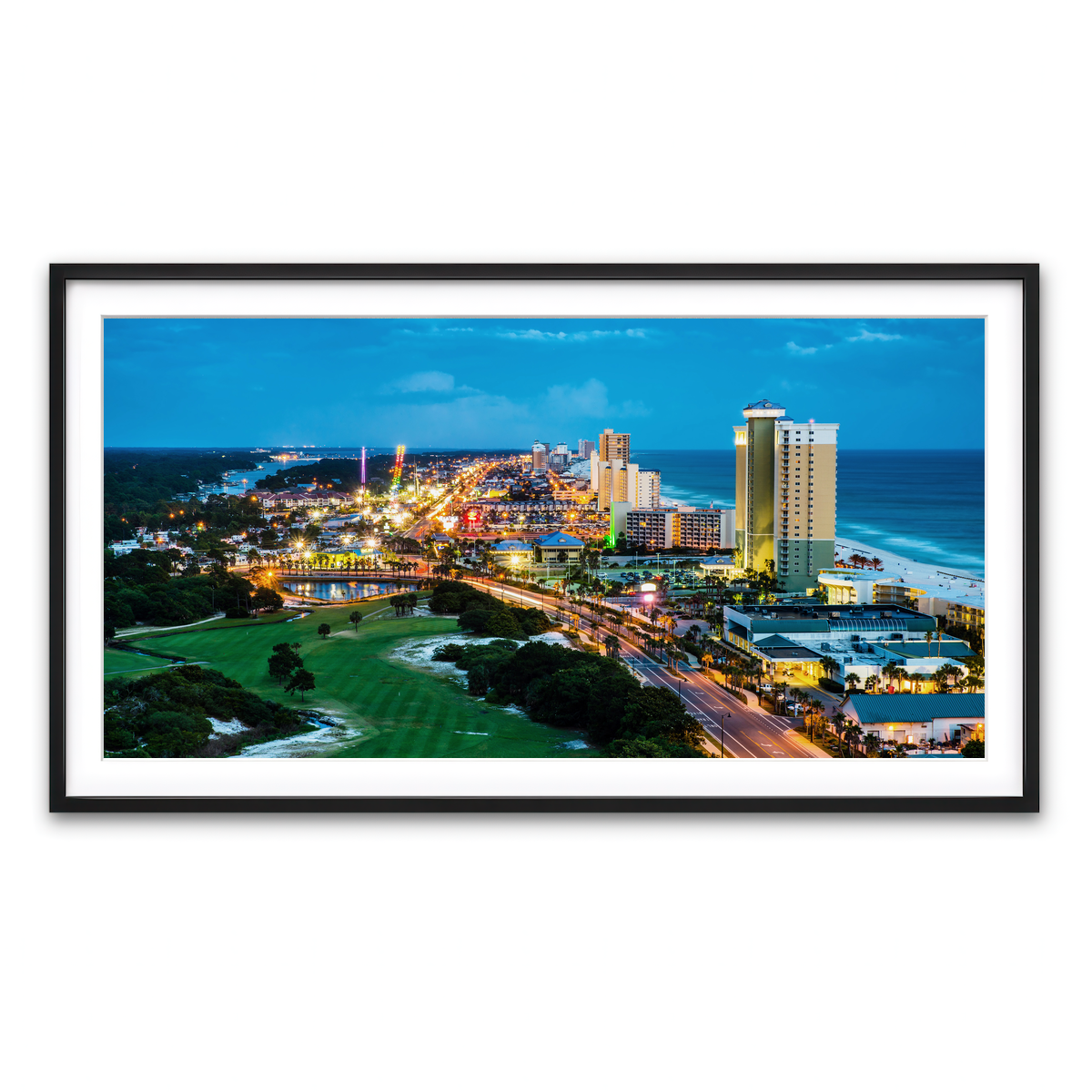 Framed Print 2x1 Black