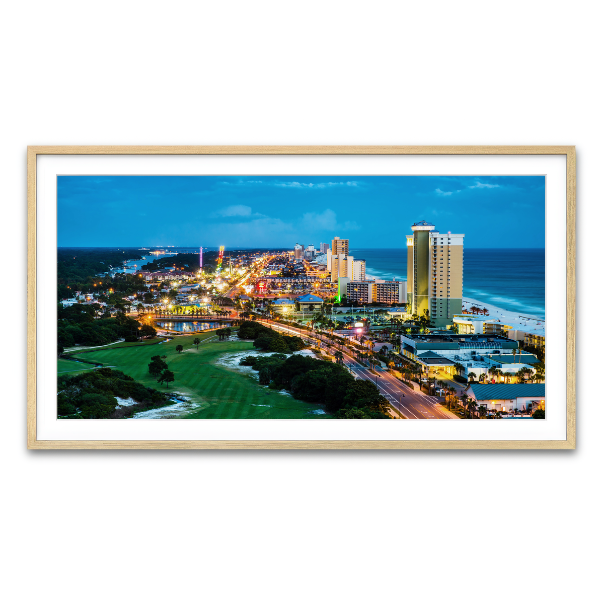 Framed Print 2x1 Natural