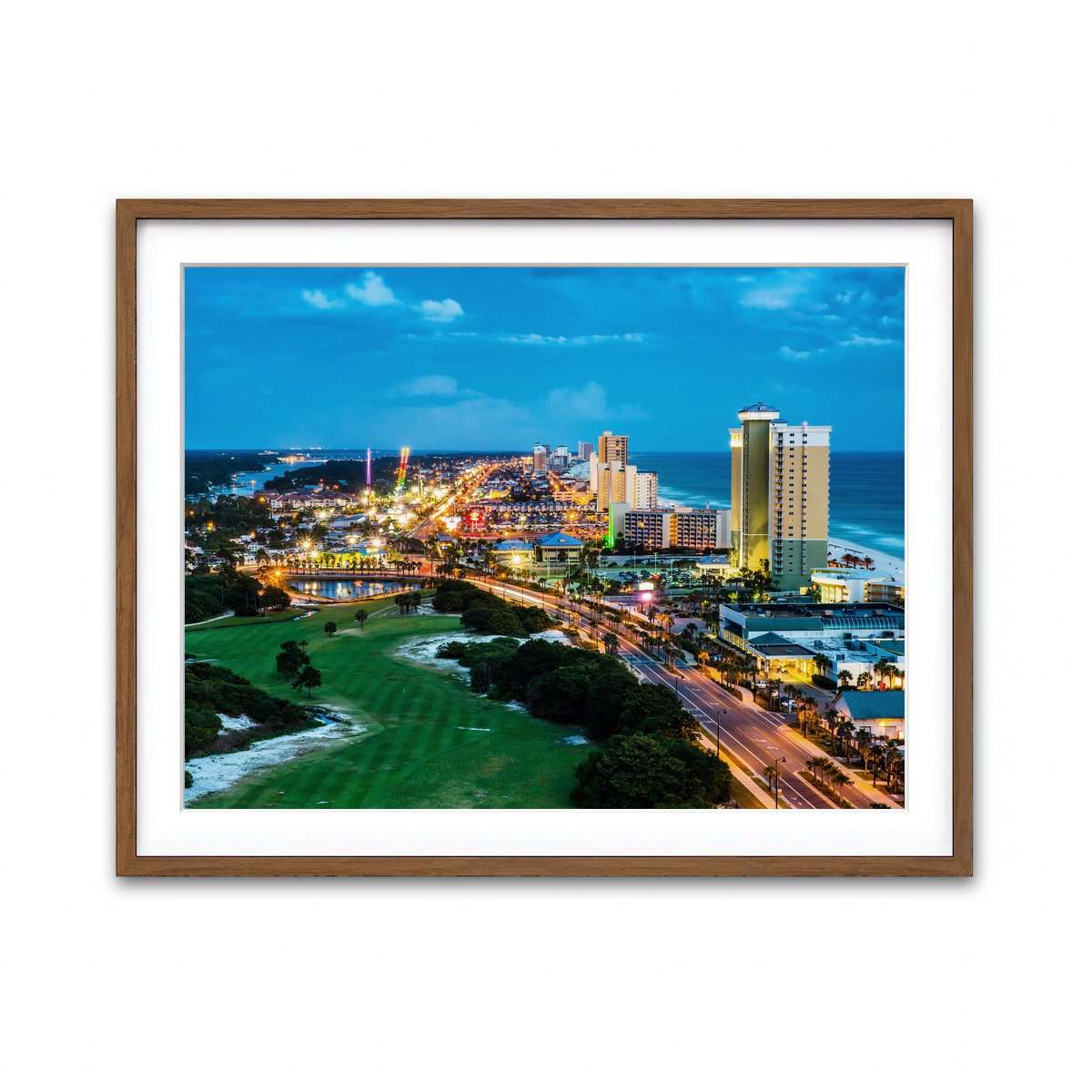 Framed Print 4x3 Walnut