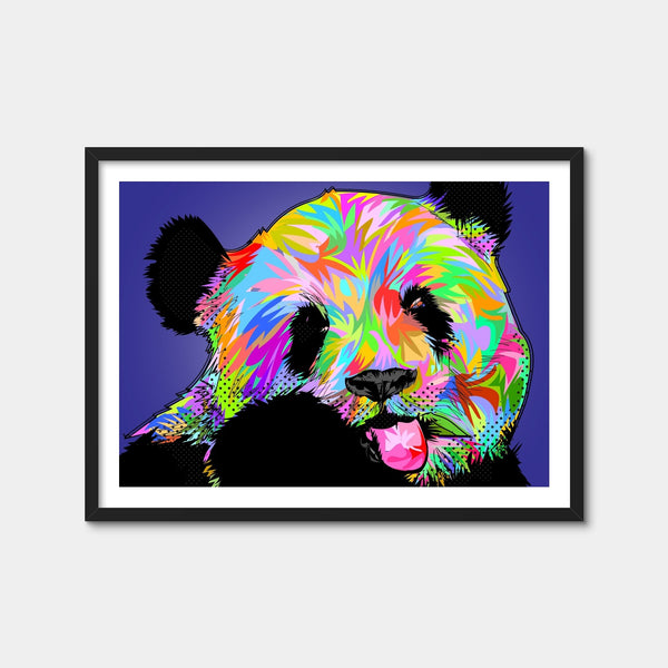 Panda Bear Wall Art — Framed Print Format preview