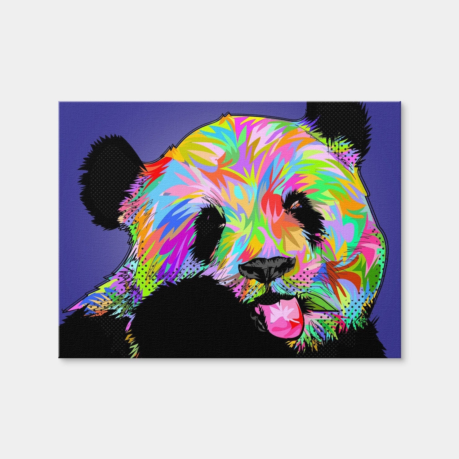 AUTO-MOCKUP WHITE | Panda Bear | 1 Piece | Gallery Wrap | group=4x3