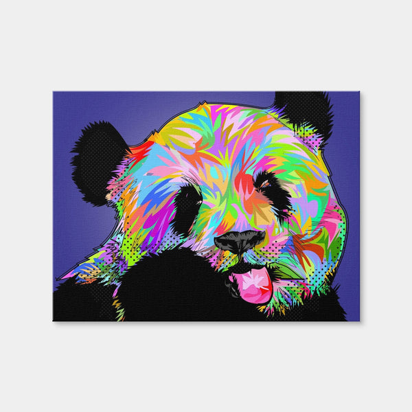 Panda Bear Wall Art — Canvas Wrap Format preview