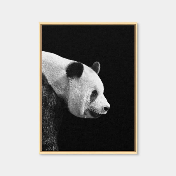 Panda Wall Art — Framed Canvas Format preview