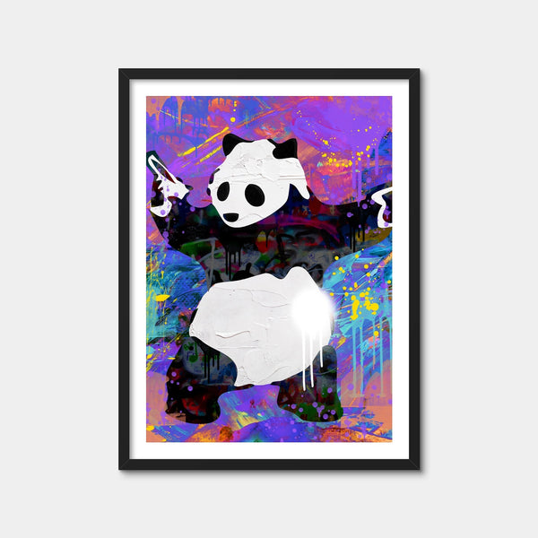 Pandamonium Wall Art — Framed Print Format preview