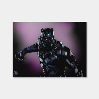AUTO-MOCKUP WHITE | Panther in Purple | 1 Piece | Gallery Wrap | group=4x3