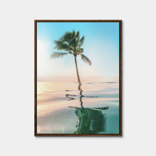 Paradise Wall Art — Framed Canvas Format preview