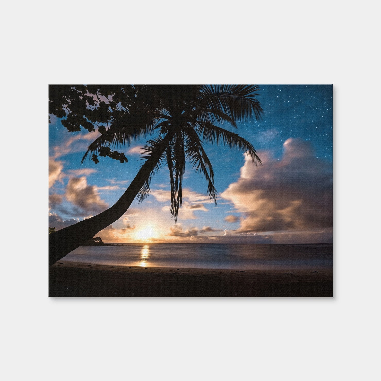 AUTO-MOCKUP WHITE | Paradise at Night | 1 Piece | Gallery Wrap | group=4x3