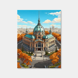 AUTO-MOCKUP WHITE | Paris - Petit Palais | 1 Piece | Gallery Wrap | group=3x4
