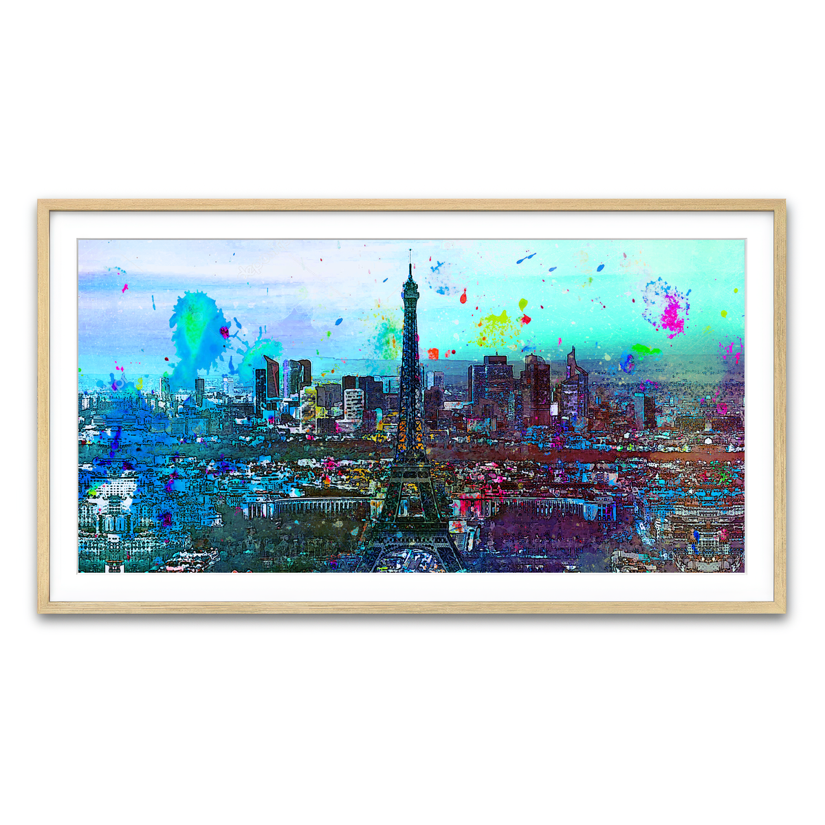 Framed Print 2x1 Natural