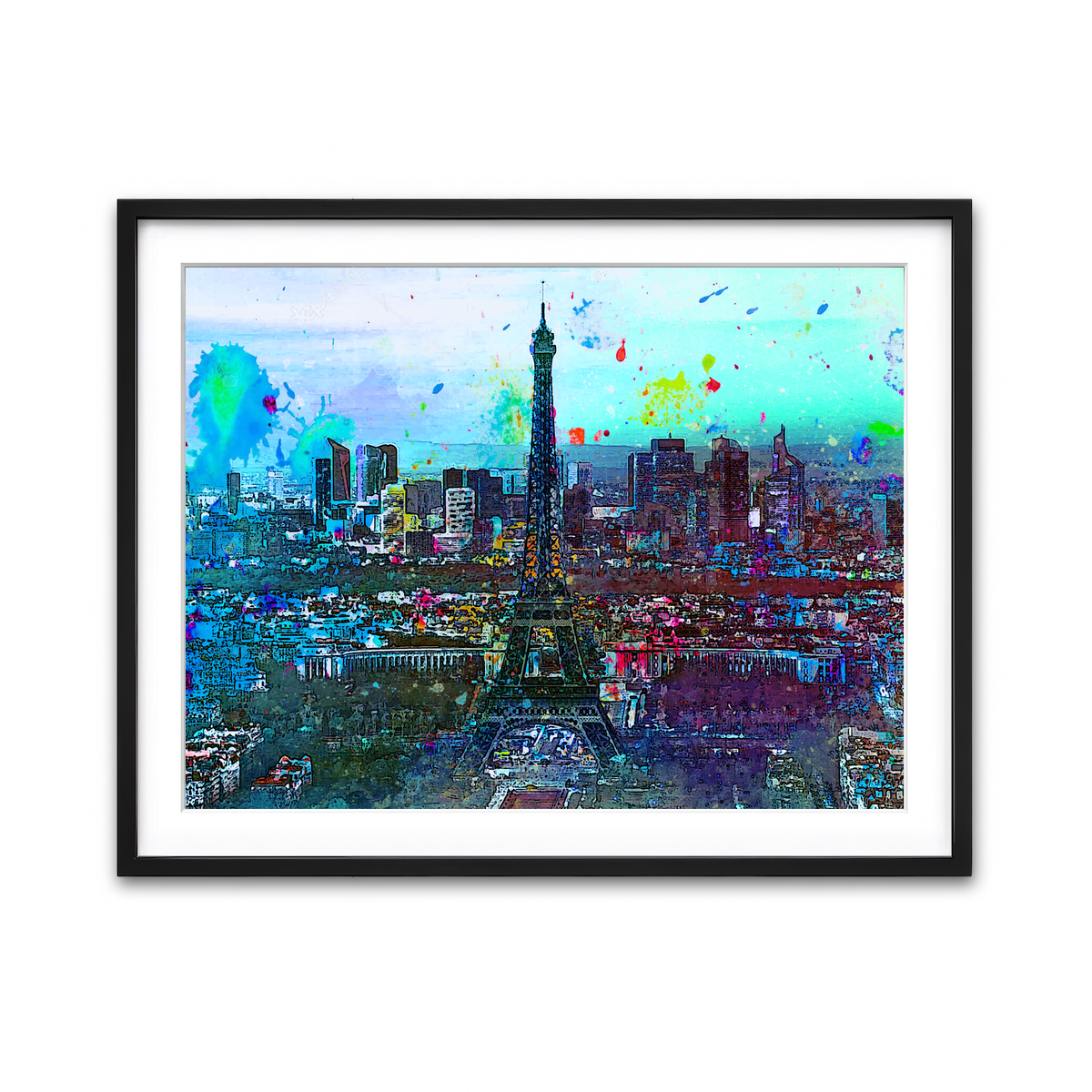 Framed Print 4x3 Black