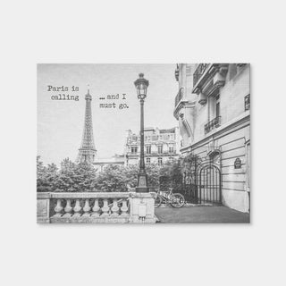 AUTO-MOCKUP WHITE | Paris is Calling | 1 Piece | Gallery Wrap | group=4x3