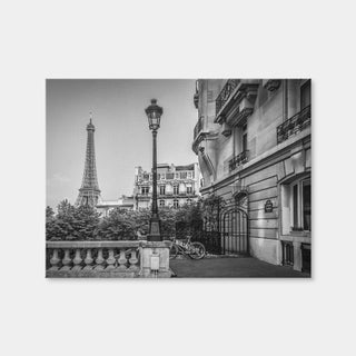 AUTO-MOCKUP WHITE | Parisian Charm Grayscale | 1 Piece | Gallery Wrap | group=4x3