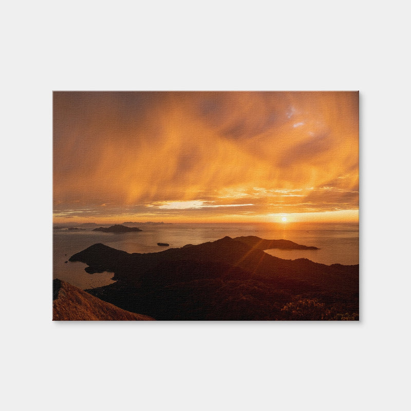 AUTO-MOCKUP WHITE | Parrot's Peak Ilha Grande Brazil | 1 Piece | Gallery Wrap Canvas | group=4x3