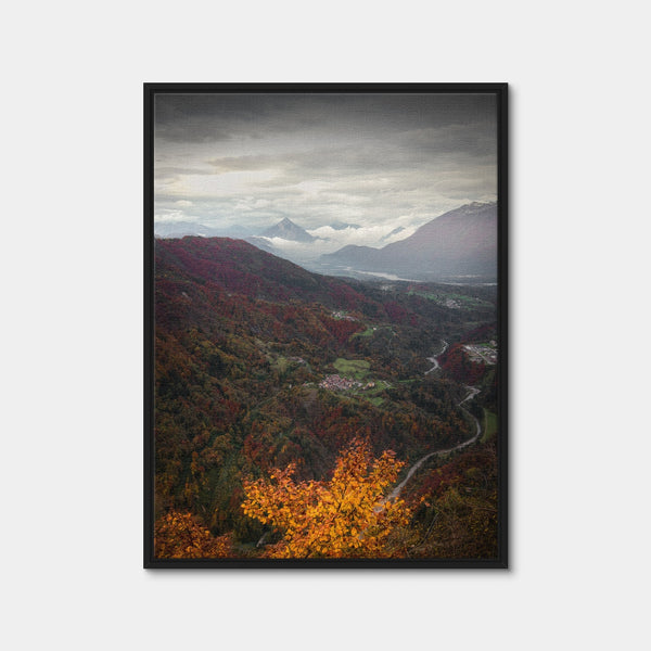 Passo Pura Autunno Wall Art — Framed Canvas Format preview