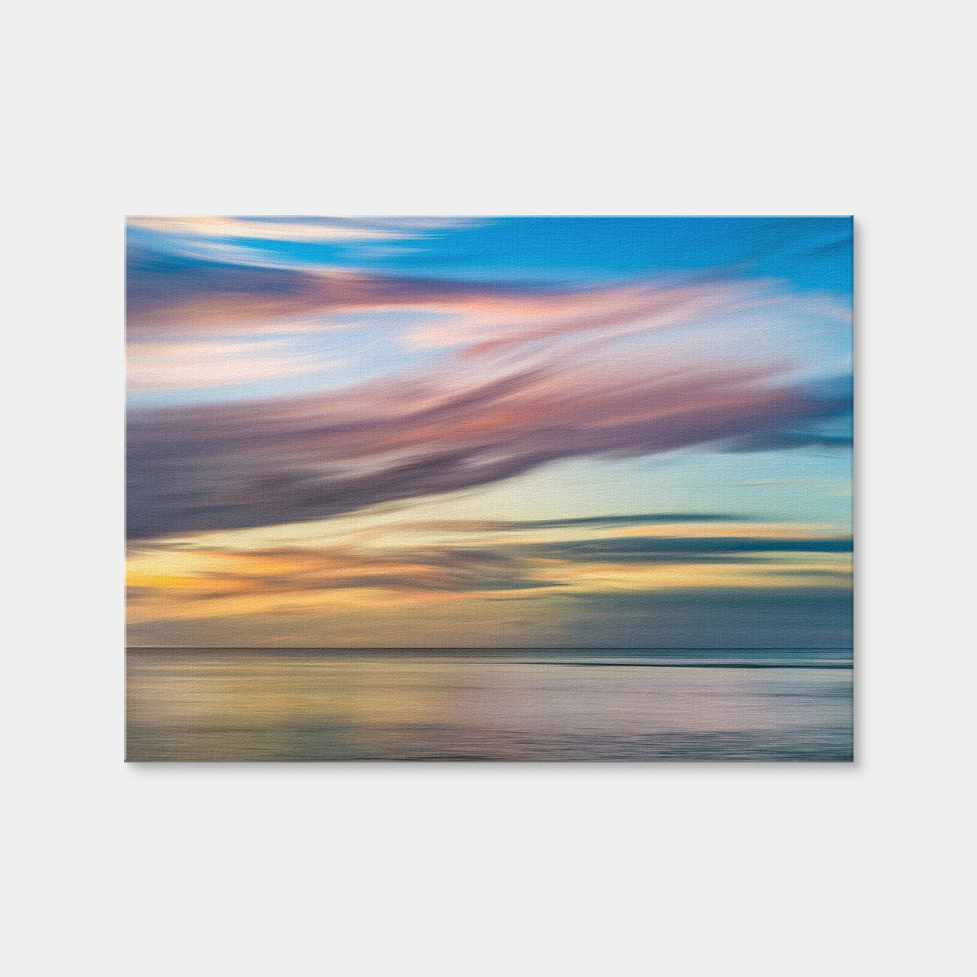 AUTO-MOCKUP WHITE | Pastel Pink Sky | 1 Piece | Gallery Wrap Canvas | group=4x3