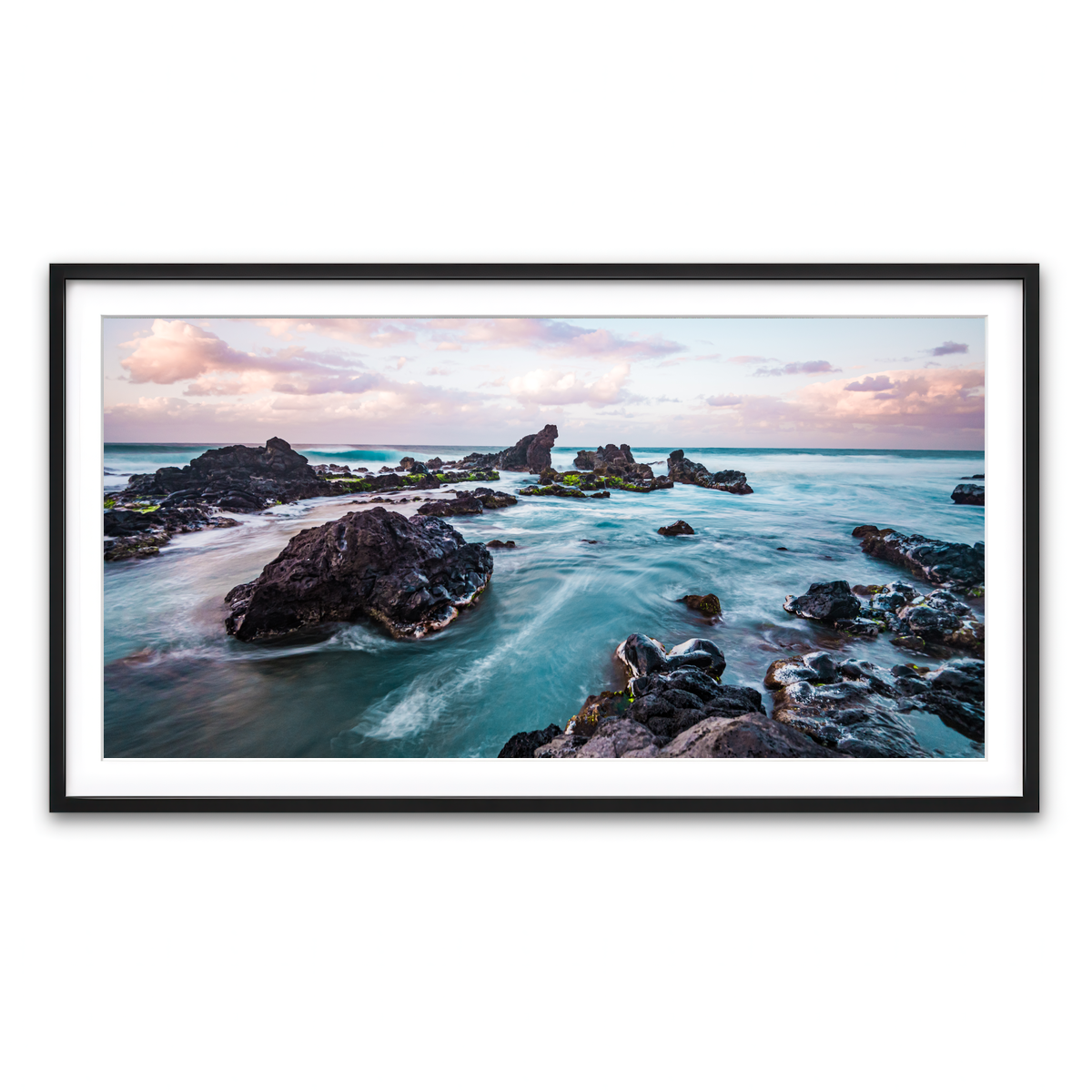 Framed Print 2x1 Black