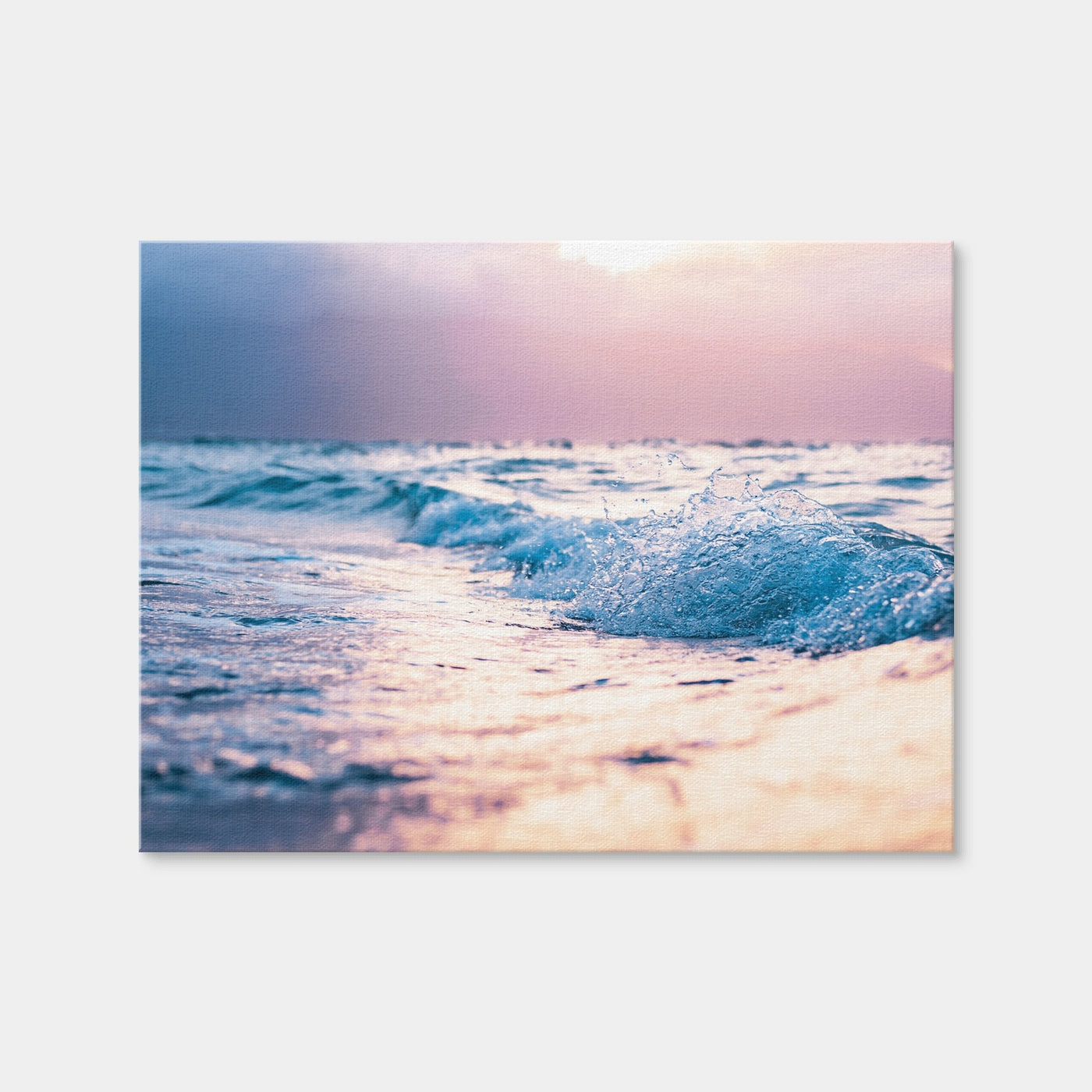 AUTO-MOCKUP WHITE | Pastel Waves | 1 Piece | Gallery Wrap | group=4x3