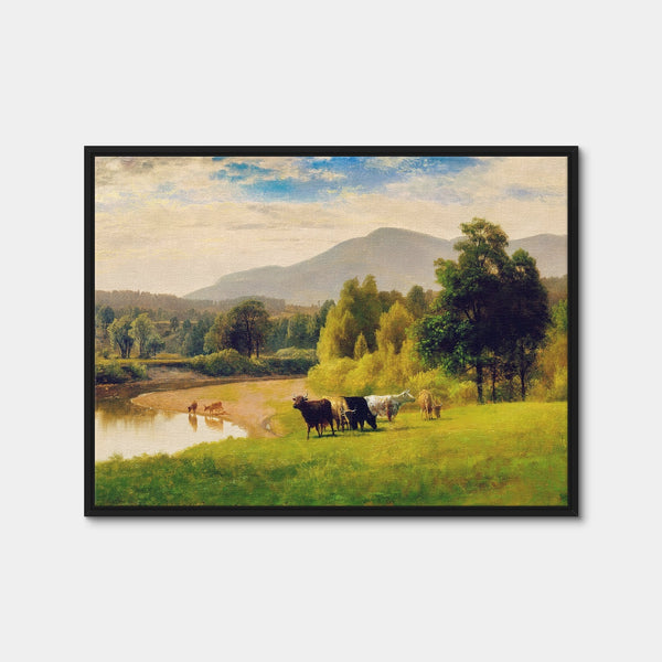 Pasture Lands Wall Art — Framed Canvas Format preview