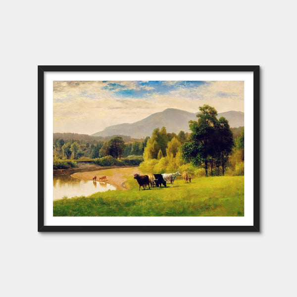 Pasture Lands Wall Art — Framed Print Format preview