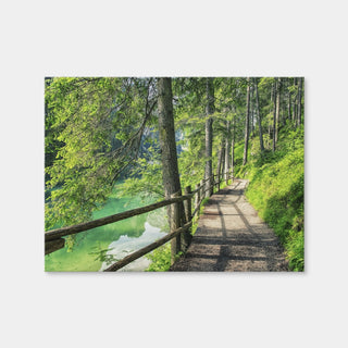 AUTO-MOCKUP WHITE | Path By The Lake | 1 Piece | Gallery Wrap Canvas | group=4x3