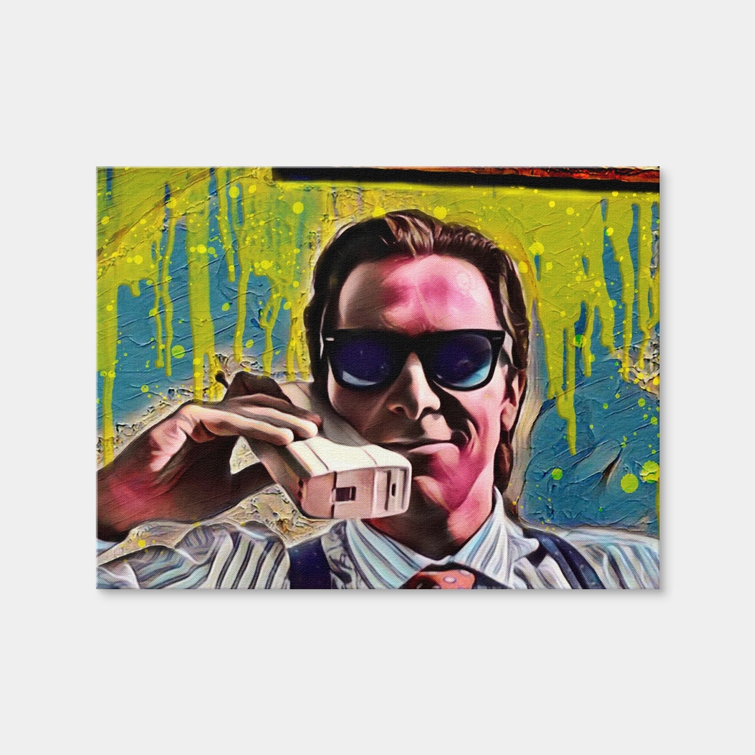 AUTO-MOCKUP WHITE | Patrick Bateman | 1 Piece | Gallery Wrap | group=4x3