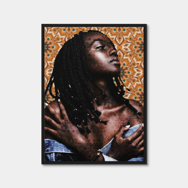 Patterns Wall Art — Framed Canvas Format preview