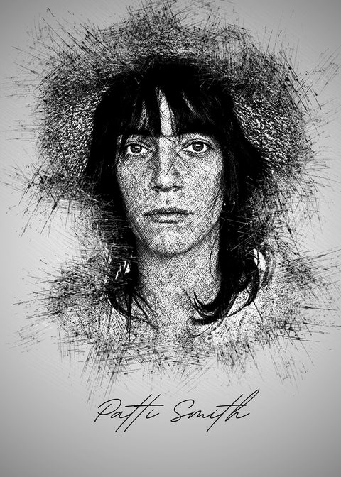 Patti Smith Wall Art