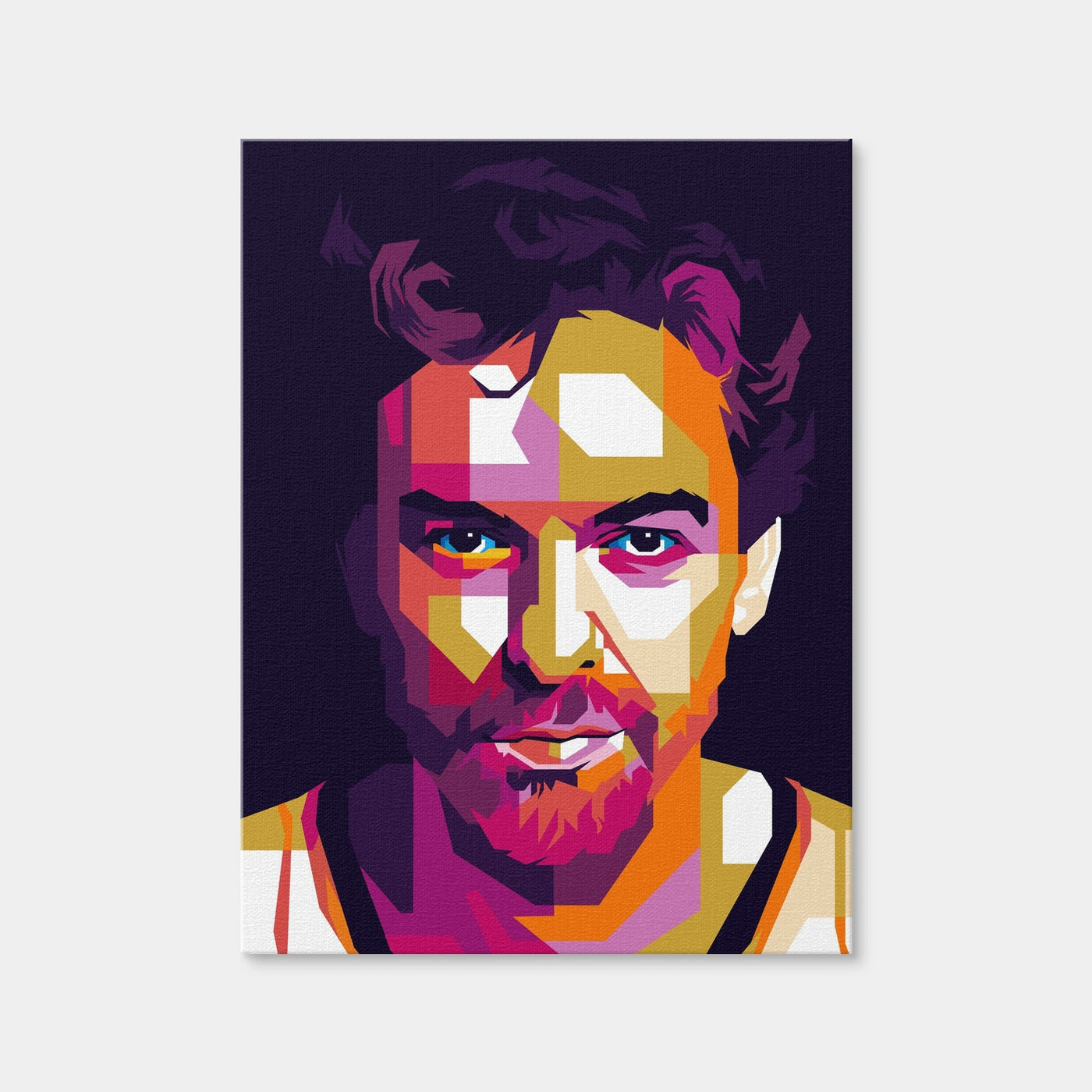 AUTO-MOCKUP WHITE | Pau Gasol | 1 Piece | Gallery Wrap Canvas | group=3x4