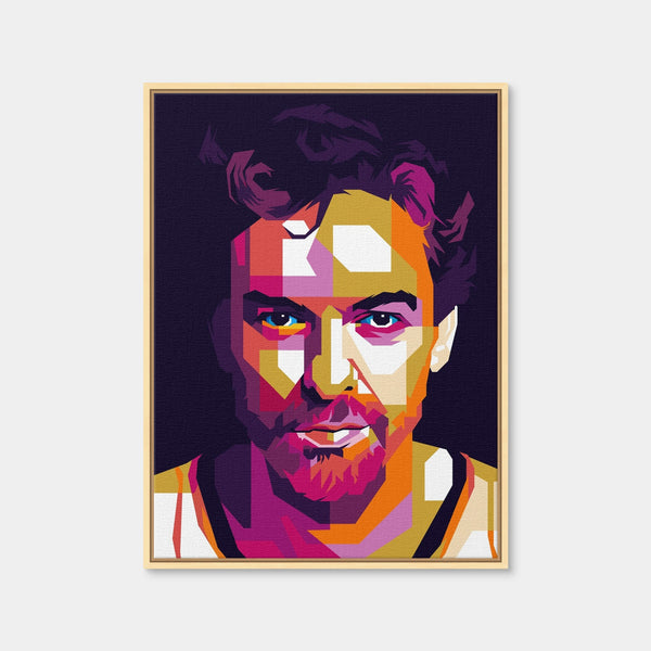Pau Gasol Wall Art — Framed Canvas Format preview