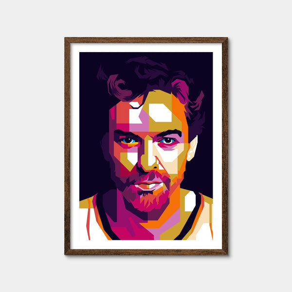 Pau Gasol Wall Art — Framed Print Format preview