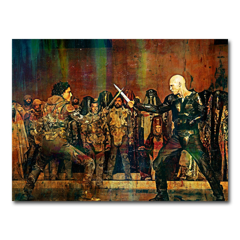 Paul Vs. Feyd Rautha Wall Art
