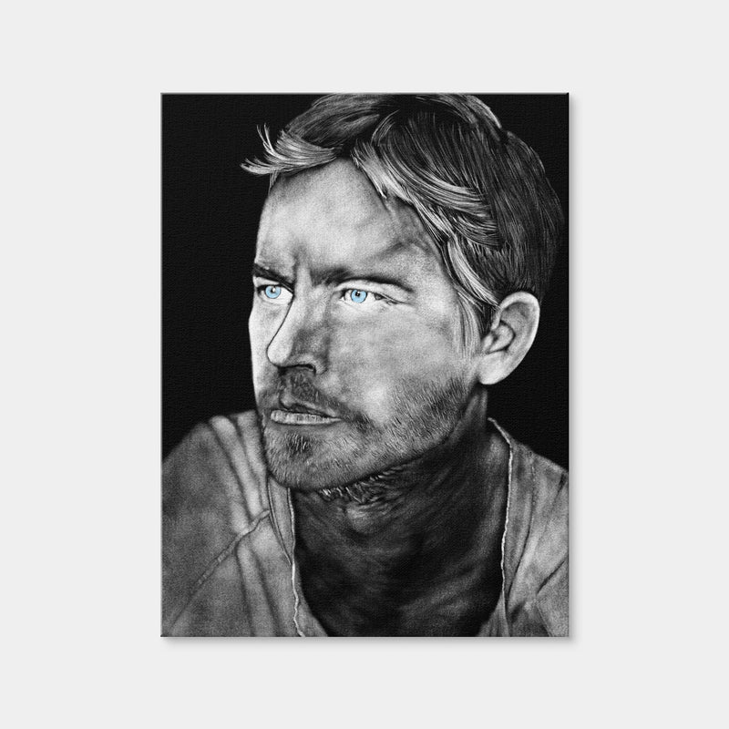 AUTO-MOCKUP WHITE | Paul Walker 2 | 1 Piece | Gallery Wrap Canvas | group=3x4
