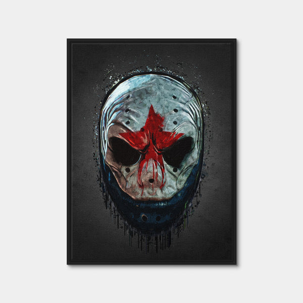 Payday 1 Portrait Wall Art — Framed Canvas Format preview