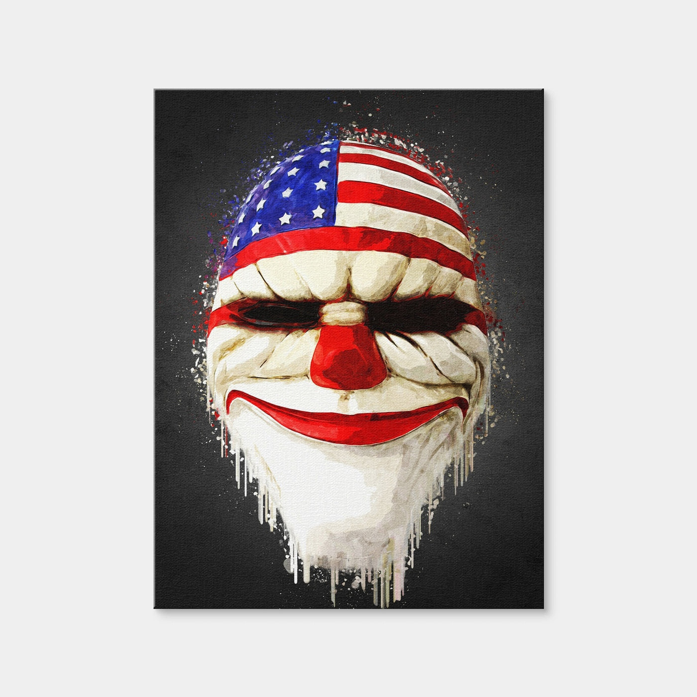 AUTO-MOCKUP WHITE | Payday 2 Portrait | 1 Piece | Gallery Wrap | group=3x4