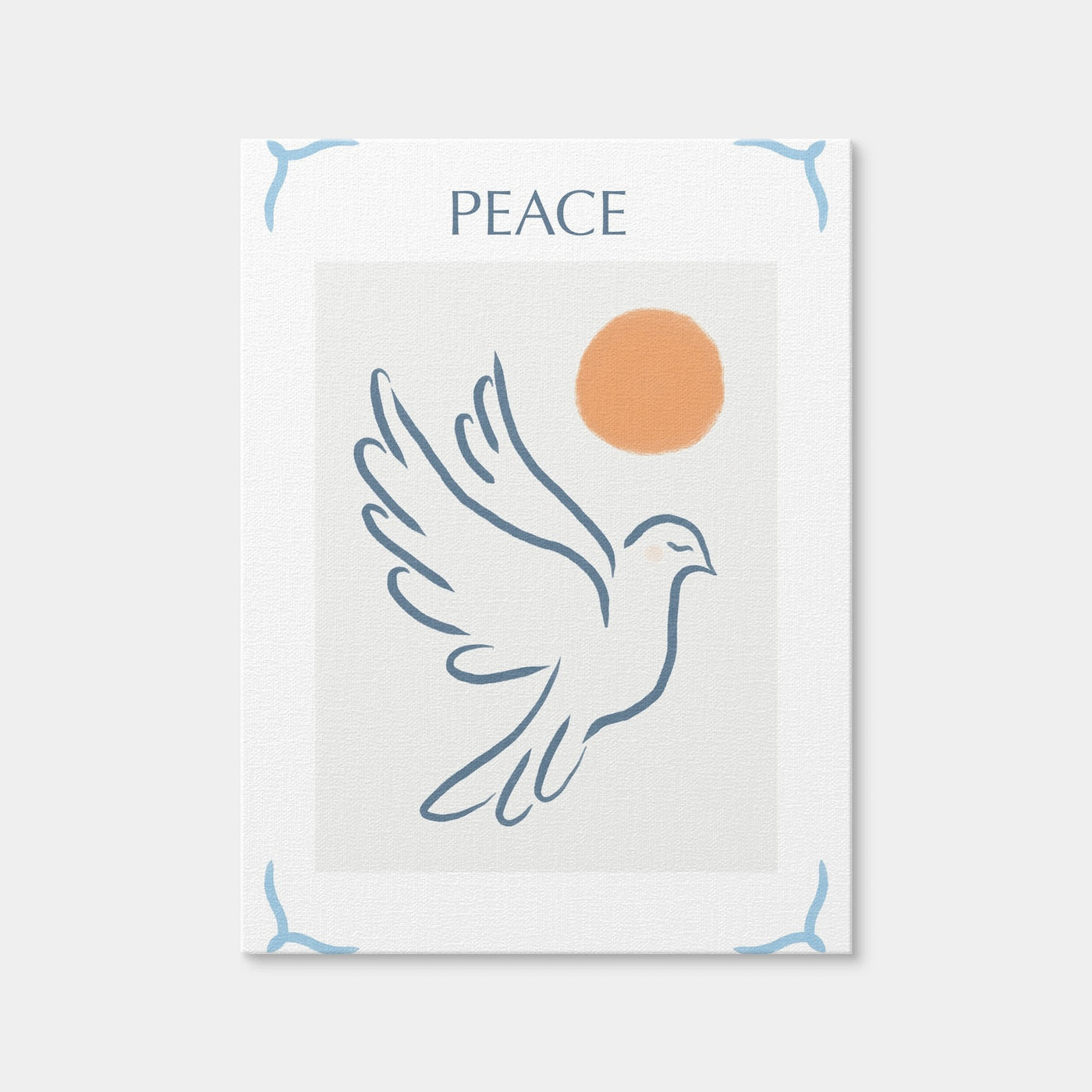 AUTO-MOCKUP WHITE | Peace Blue | 1 Piece | Gallery Wrap Canvas | group=3x4