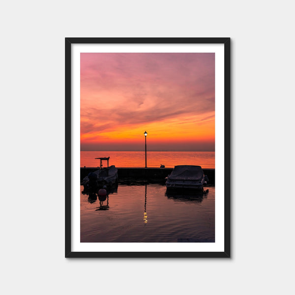 Peace on the Lake Wall Art — Framed Print Format preview