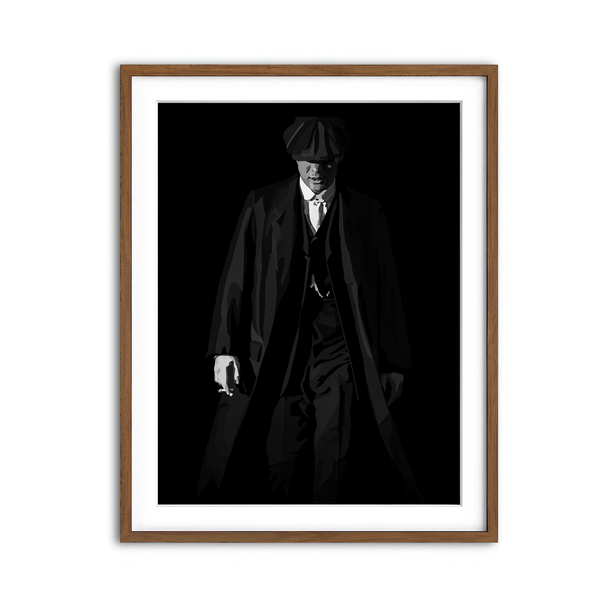 Framed Print 3x4 Walnut