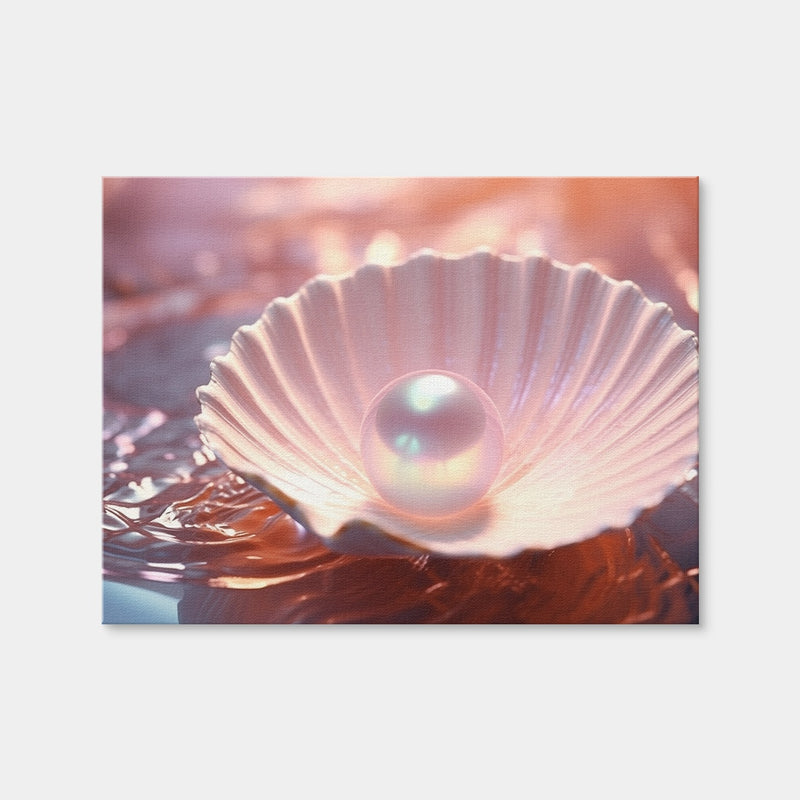 AUTO-MOCKUP WHITE | Pearl & Seashell | 1 Piece | Gallery Wrap | group=4x3