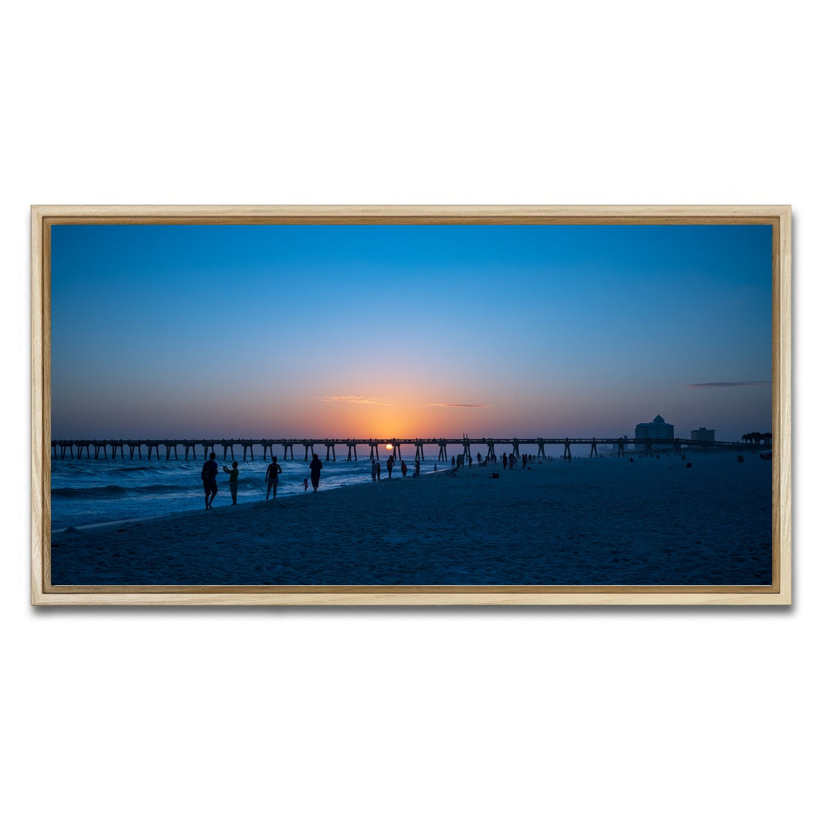 AUTO-MOCKUP WHITE | Pensacola Florida | 1 Piece | Natural Framed Canvas | group=2x1