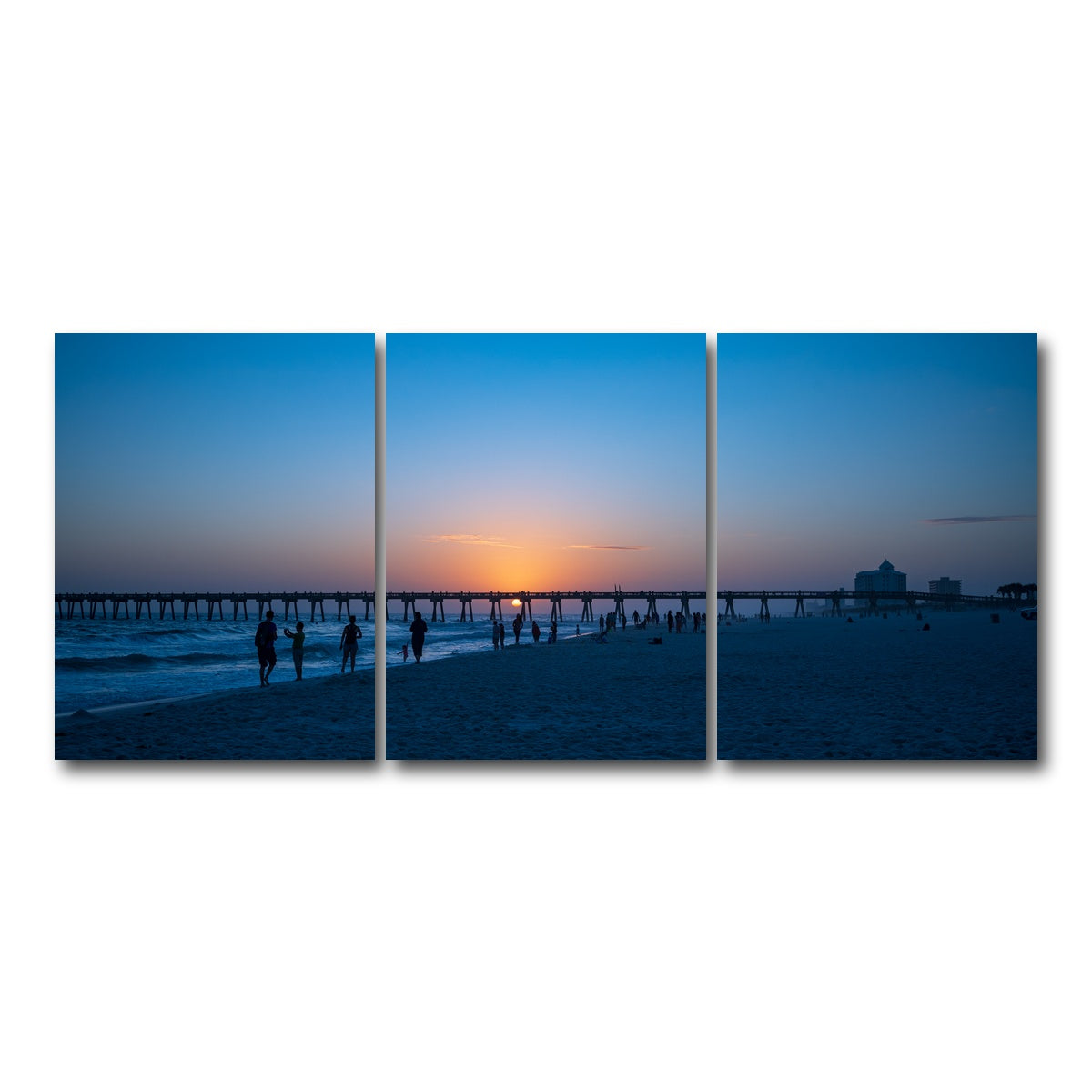 AUTO-MOCKUP WHITE | Pensacola Florida | 3 Piece | Gallery Wrap Canvas | group=18x24