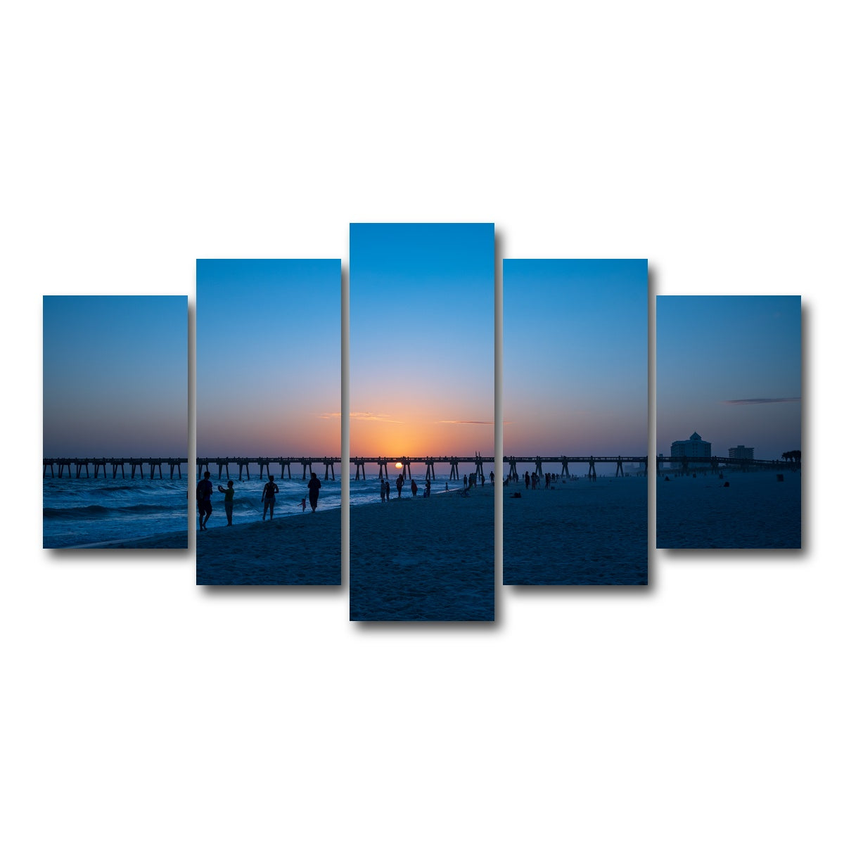 AUTO-MOCKUP WHITE | Pensacola Florida | 5 Piece | Gallery Wrap Canvas | group=5_normal