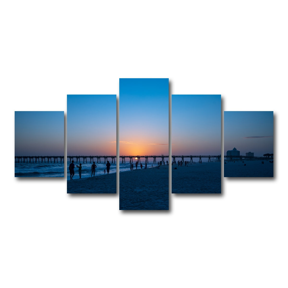 AUTO-MOCKUP WHITE | Pensacola Florida | 5 Piece | Gallery Wrap Canvas | group=5_short