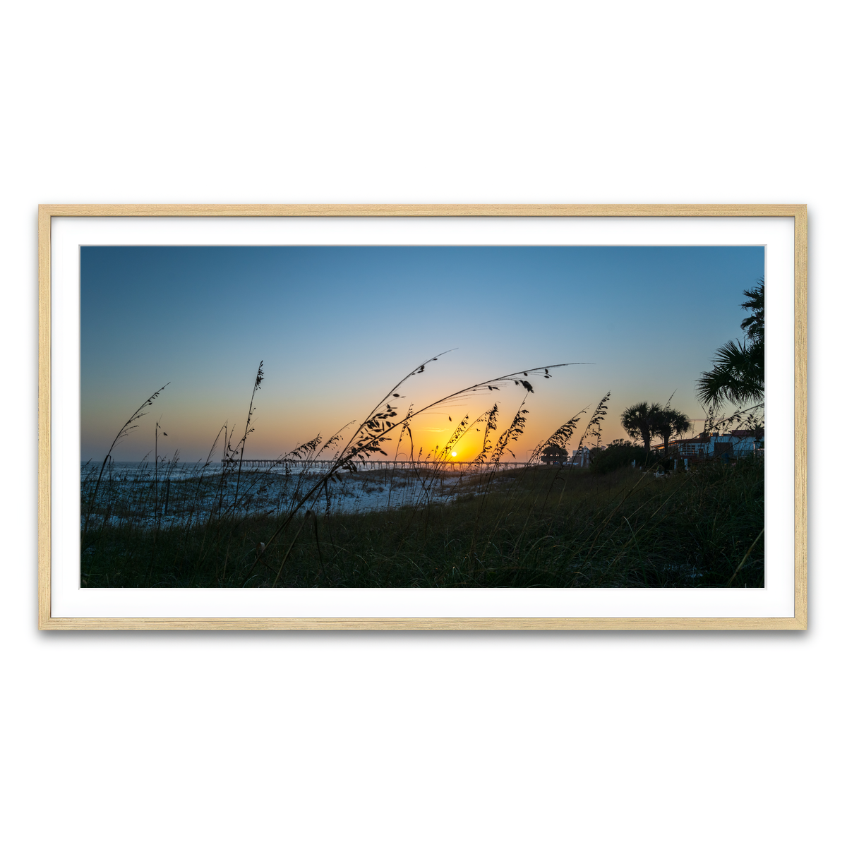 Framed Print 2x1 Natural