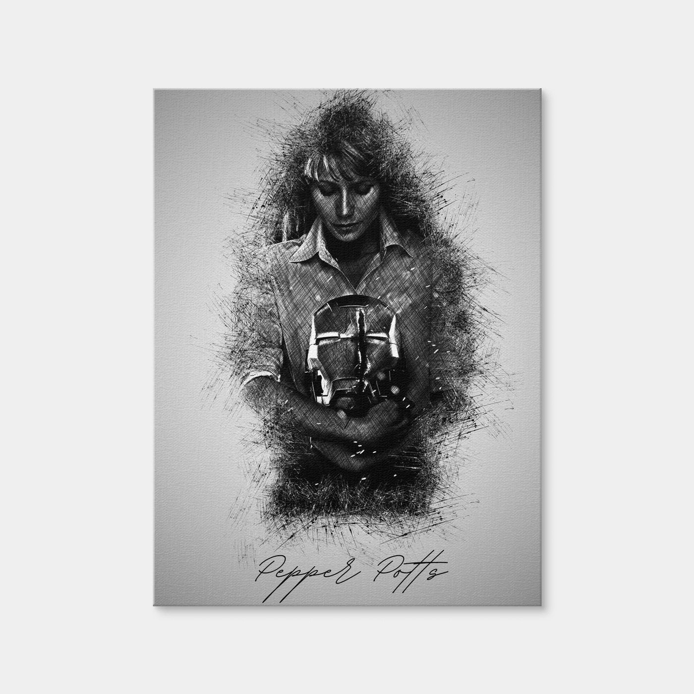 AUTO-MOCKUP WHITE | Pepper Potts | 1 Piece | Gallery Wrap Canvas | group=3x4
