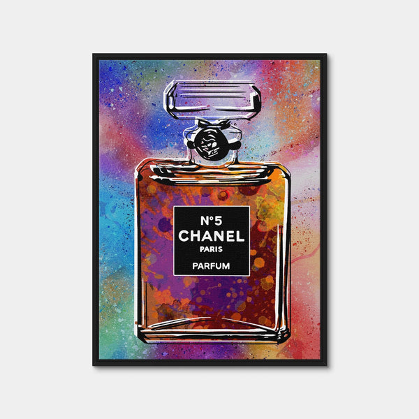 Perfume Wall Art — Framed Canvas Format preview