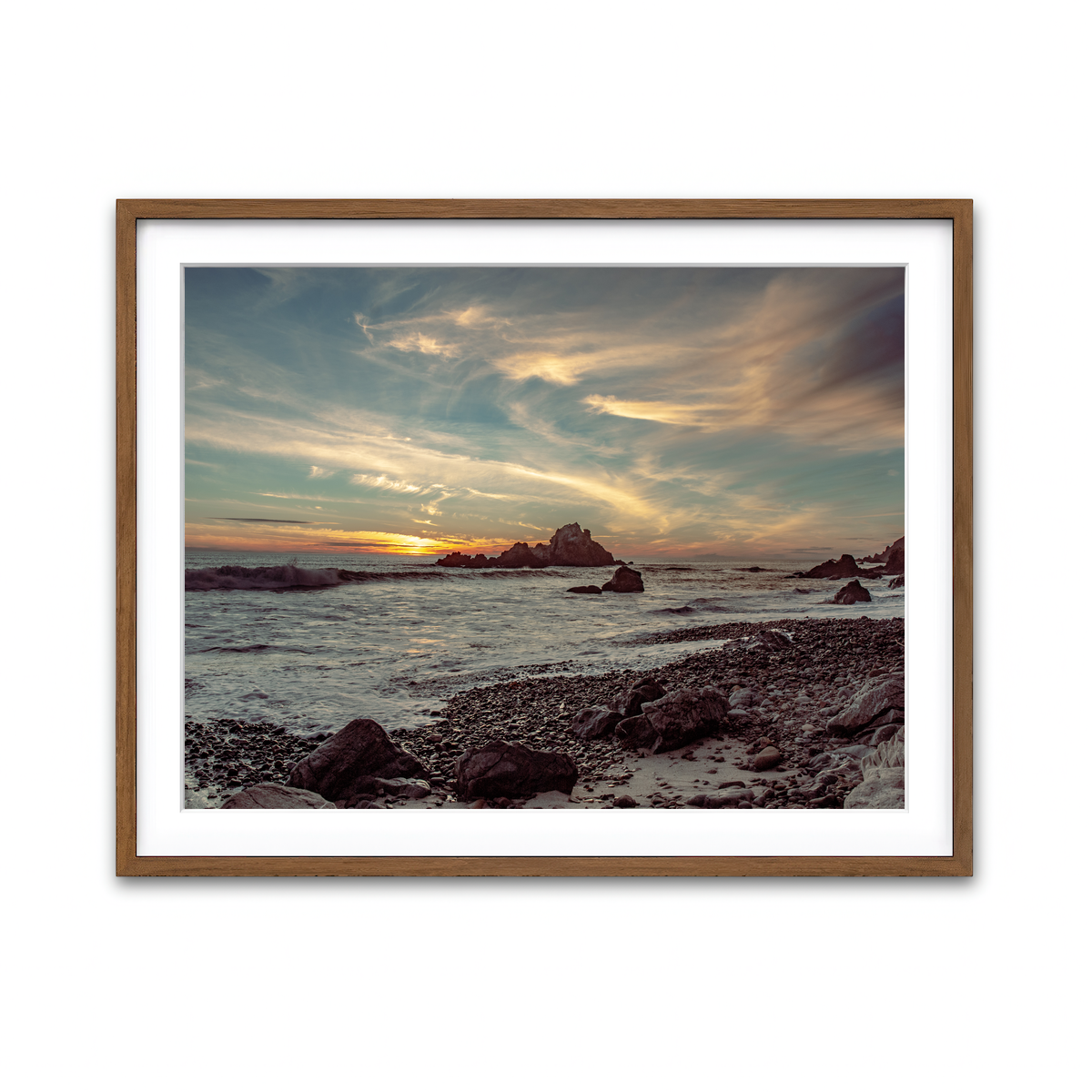 Pfieffer Beach Sunset Wall Art