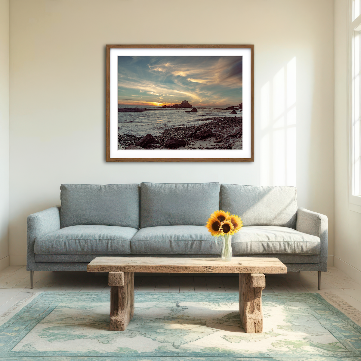 Pfieffer Beach Sunset Wall Art