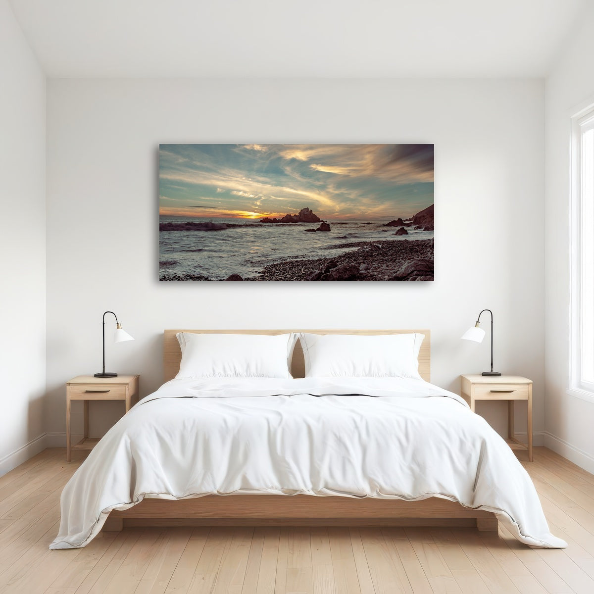 Pfieffer Beach Sunset Wall Art