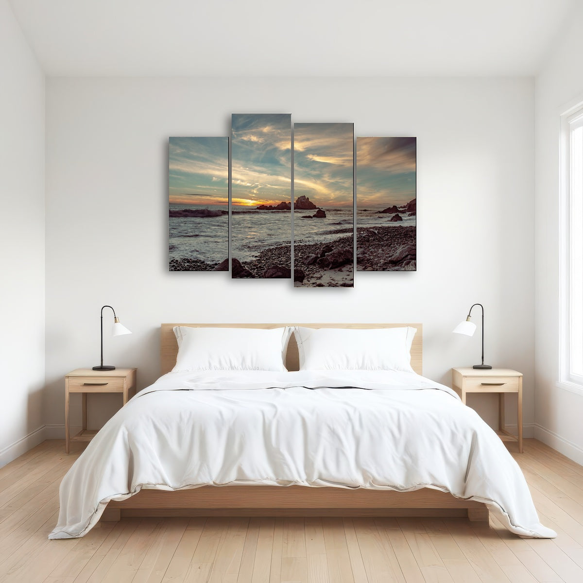 Pfieffer Beach Sunset Wall Art