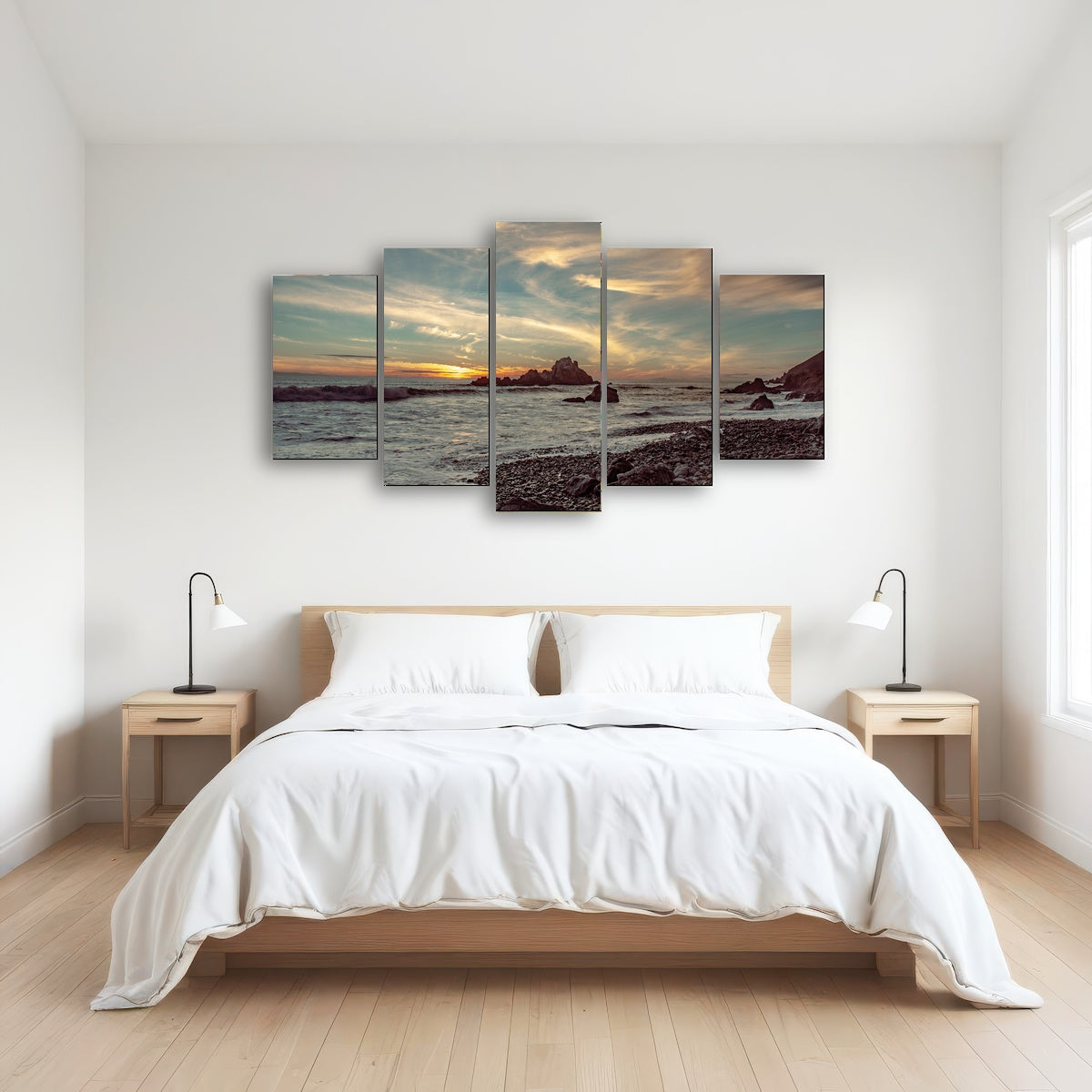 Pfieffer Beach Sunset Wall Art